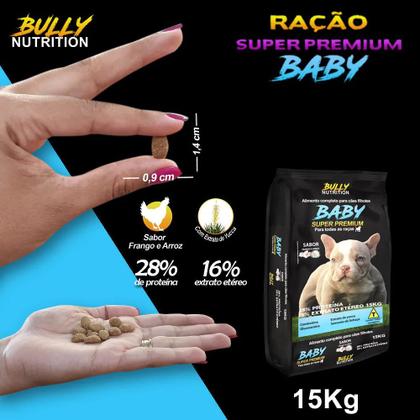 Imagem de Ração Baby Super Premium Para Cachorros Filhote Todas as Raças 15Kg