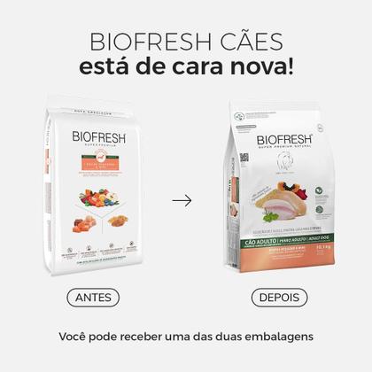 Imagem de Ração Biofresh Cães Adultos Raças Pequenas e Mini - 10,1kg