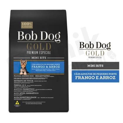 Imagem de Ração Bob Dog Gold Premium Especial Mini Bits Adultos Frango e Arroz 15kg Fosferpet