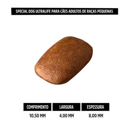Imagem de Ração Cães Special Dog Ultralife Adultos Raças Pequenas Frango E Arroz 20kg