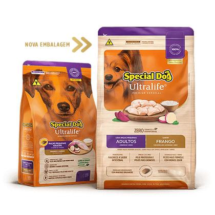 Imagem de Ração Cães Special Dog Ultralife Adultos Raças Pequenas Frango E Arroz 20kg