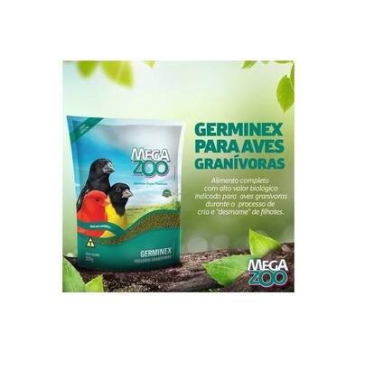 Imagem de Ração Extrusada Germinex Megazoo c/ 350g