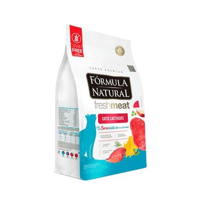 Imagem de Ração Fórmula Natural Gatos Fresh Meat Castrado Carne 7kg