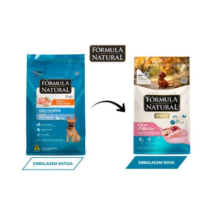 Imagem de Ração Fórmula Natural Pró para Cães Filhotes Mini Peq. 2,5kg
