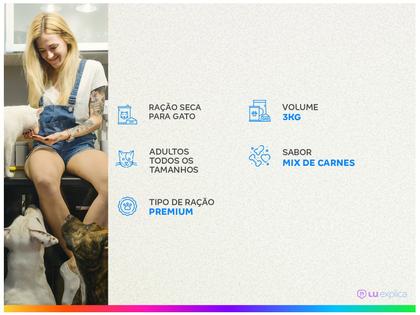 Imagem de Racao friskies adulto mix carne 3kg