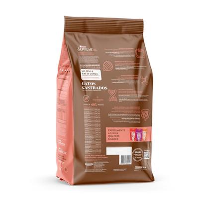 Imagem de Ração Gatos Adultos Castrados Quatree Supreme Salmão 10.1kg