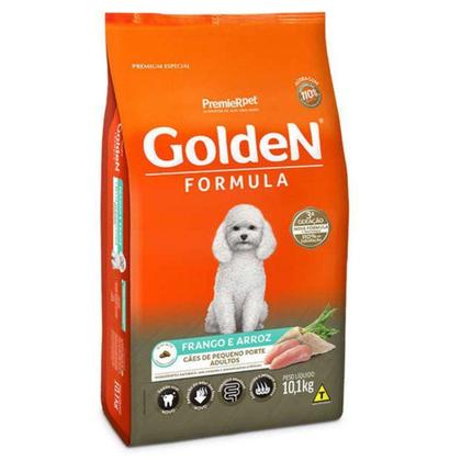 Imagem de Ração Golden Formula Premium Especial Adulto Raças Pequenas Frango e Arroz 10,1kg