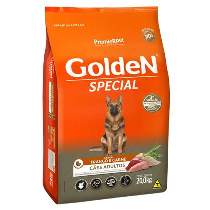 Imagem de Ração Golden Special para Cães Adultos Frango e Carne