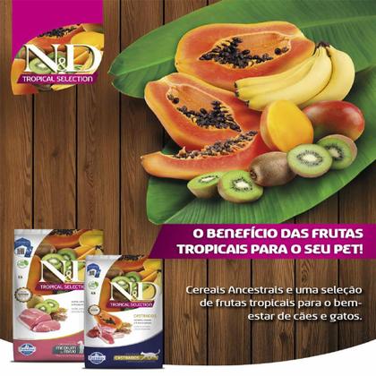 Imagem de Ração N&D Tropical Selection para Gatos Castrados Frango 1,5kg - Nd Ancestral