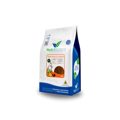 Imagem de Ração Nutribiotica NATURE Psitacídeos Beterraba e Laranja - 300G