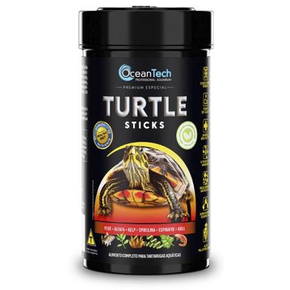 Imagem de Ração Oceantech Turtle Sticks Tartarugas Aquáticas 150G