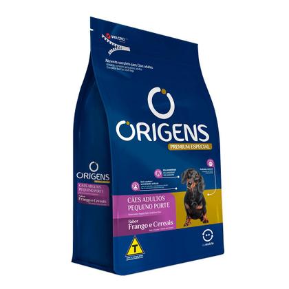 Imagem de Ração Origens Cães Adultos Frango e Cereais Raças Pequenas - 10,1kg