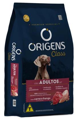 Imagem de Ração Origens Cães Class Adultos Carne e Frango - 15Kg