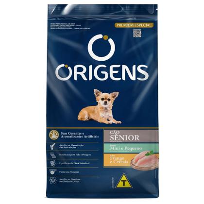 Imagem de Ração Origens Premium Especial para Cães Sênior Portes Mini e Pequeno Sabor Frango e Cereais 3 kg