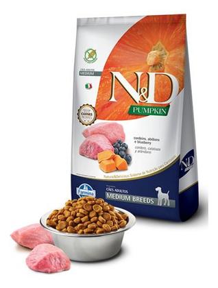 Imagem de Ração P/caes Adultos N&d Pumpkin Cordeiro Medium 10,1kg
