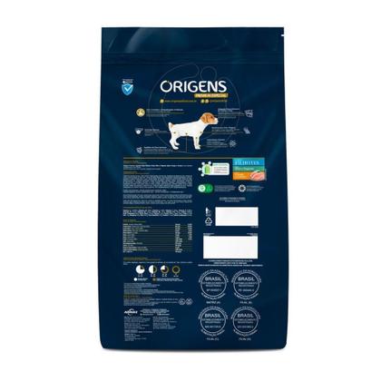 Imagem de Ração para Cães Filhotes Origens Premium Especial Sabor Frango e Cereais 1Kg