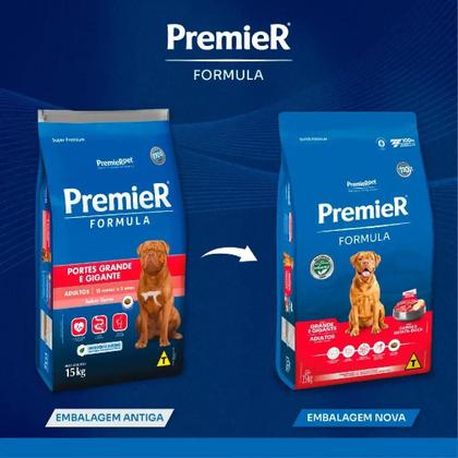 Imagem de Ração Premier Fórmula Cães Adultos Raças gandes Carne e Batata Doce 15kg