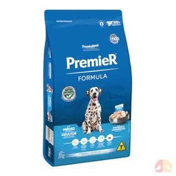 Imagem de Ração Premier Fórmula Cães Adultos Raças Médias Frango 20Kg