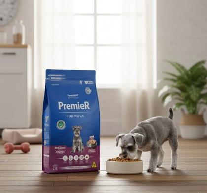 Imagem de Ração Premier Fórmula Cães Adultos Raças Pequenas Frango e Mandioca 15Kg