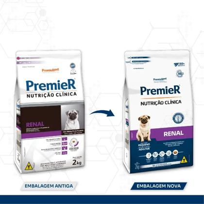 Imagem de Ração Premier Nutrição Clínica Renal Cães Adultos Pequeno Porte 2kg