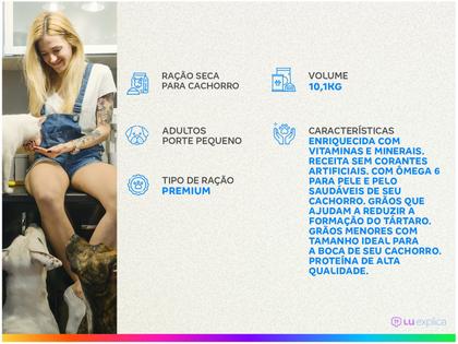 Imagem de Ração Premium para Cachorro Pedigree  - Raças Pequenas Adulto 10,1kg