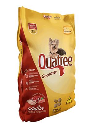 Imagem de Ração Quatree Gourmet Adulto Raças Pequenas 20 kg