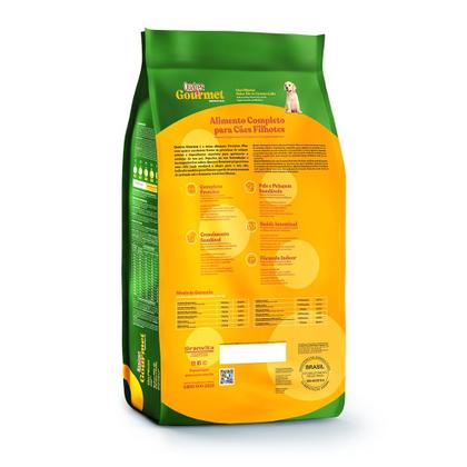 Imagem de Ração Quatree Gourmet Cães Filhotes Mix de Carnes e Leite 10,1kg