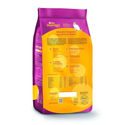 Imagem de Ração Quatree Gourmet Gatos Adultos Mix de Carnes 10,1kg
