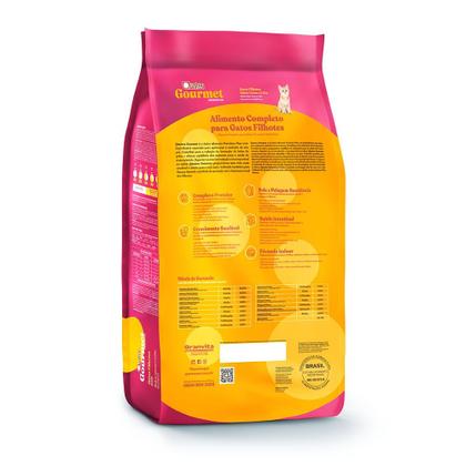 Imagem de Ração Quatree Gourmet Gatos Filhotes Carne e Leite 1kg