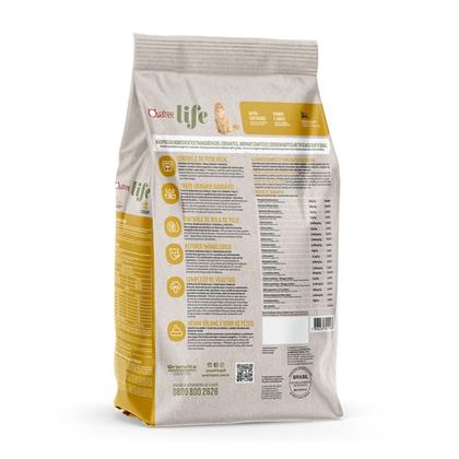 Imagem de Ração Quatree Life Gatos Ad Castrado Frango E Arroz Sem Transgênicos 10.1kg