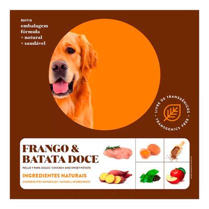 Imagem de Ração Quatree Supreme Cães Adultos Raças Médias e Grandes Frango e Batata Doce 20kg + Surpresa