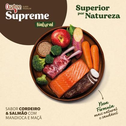 Imagem de Ração Quatree Supreme Cães Dermasense Adulto Raças Peq.10,1Kg