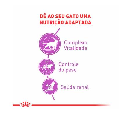 Imagem de Ração Royal Canin Castrados 7+ para Gatos Adultos Acima de 7 Anos 4 kg