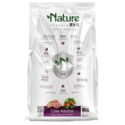 Imagem de Ração Seca Alinutri Nature Fórmula Pro para Cães Adultos Raças Pequenas e Médias - 15 Kg