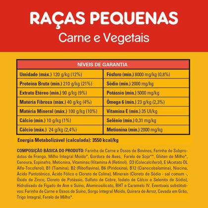 Imagem de Ração Seca Pedigree para Cães Adultos Raças Pequenas - 20 Kg