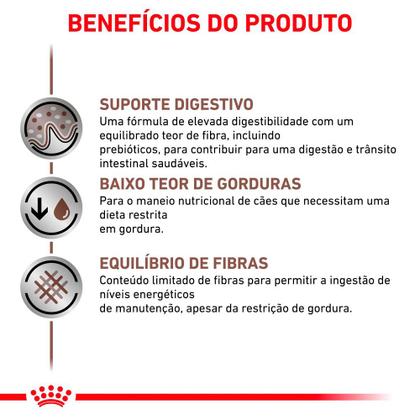 Imagem de Ração Seca Royal Canin Veterinary Diet Gastrointestinal Low Fat para Cães Adultos 1,5kgs