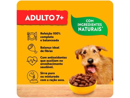 Imagem de Ração Úmida para Cachorro Adulto Sachê Pedigree - Carne ao Molho 100g