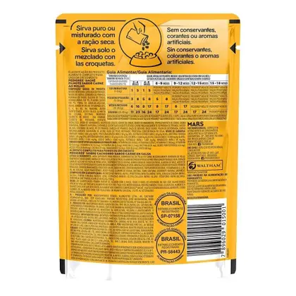 Imagem de Ração Úmida para Cachorro Pedigree Filhote Sachê Carne 100g - Embalagem com 18 Unidades