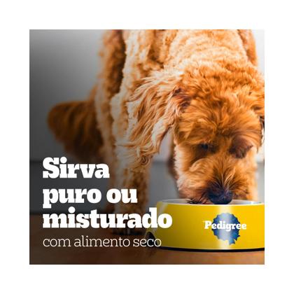 Imagem de Ração Úmida Pedigree Adulto Raças Pequenas Carne ao Molho 100g c/ 8 pacotes para cachorro