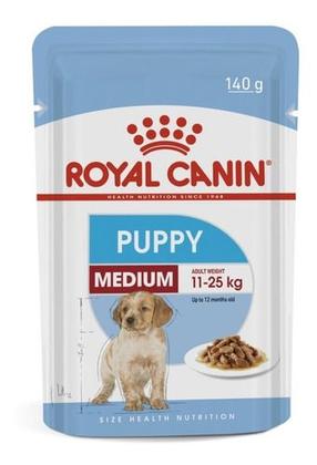 Imagem de Ração Úmida Royal Canin Cão Filhote Médio Medium Sachê 140g