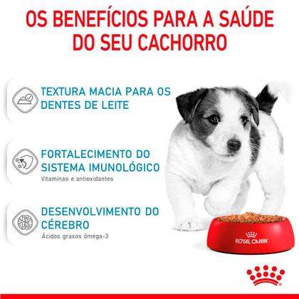 Imagem de Ração Úmida Royal Canin Sachê para Cães Mini Puppy Filhotes 85g