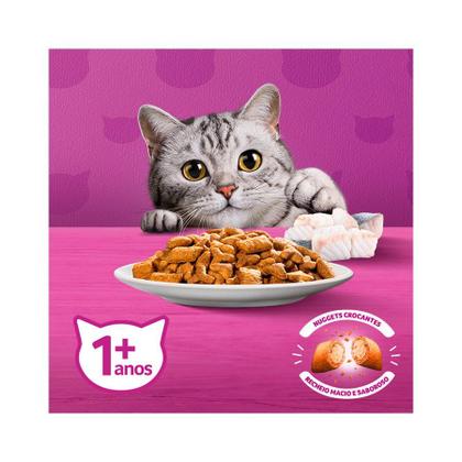 Imagem de Ração Whiskas para Gatos Adultos Castrados Sabor Peixe - 2,7kg