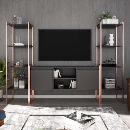 Imagem de Rack 2 Portas Com Estante Clean