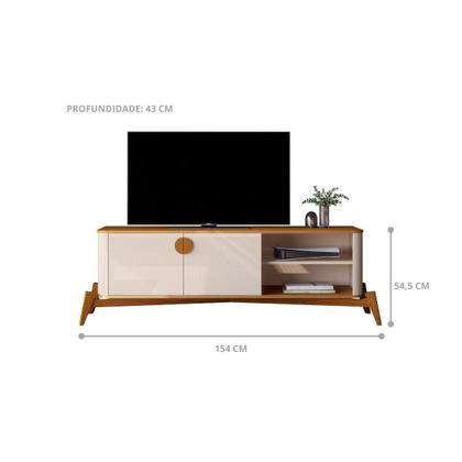 Imagem de Rack 60 Polegadas Juazeiro Off White