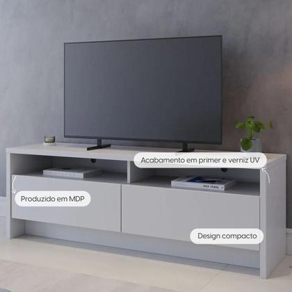 Imagem de Rack Aspen 135 cm - Branco Fosco