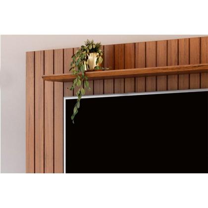 Rack Bancada c/ Painel p/ TV até 65 Pol Lume/Olimpic Ripado