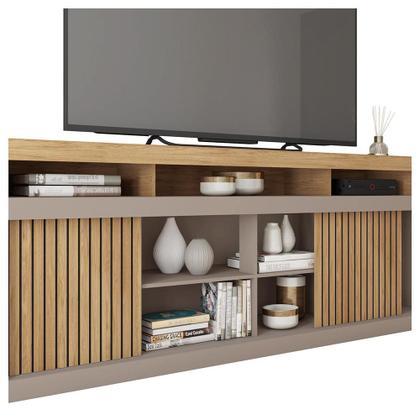 Imagem de Rack Bancada Para TV até 70 Polegadas Sun Marrom Caemmun