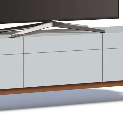 Rack Classic I 3 GV Branco Acetinado 180 cm - Imcal Imagem de Rack Classic I 3 GV Branco Acetinado 180 cm