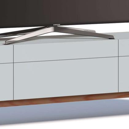 Rack Classic I 3 GV Branco Acetinado 218 cm - Imcal Imagem de Rack Classic I 3 GV Branco Acetinado 218 cm