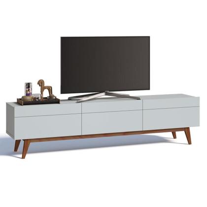 Imagem de Rack Classic I 3 GV Branco Acetinado 218 cm